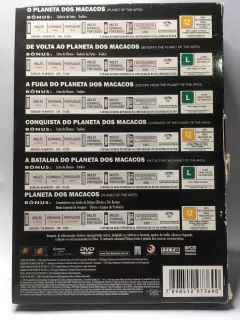 DVD - PLANETA DOS MACACOS - THE LEGACY COLLECTION - comprar online