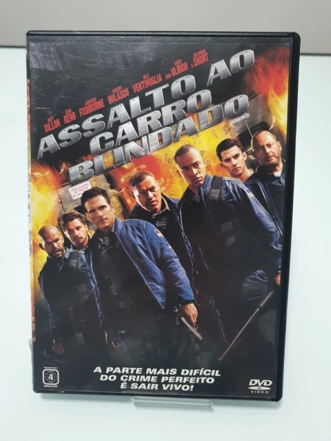 Dvd - ASSALTO AO CARRO BLINDADO