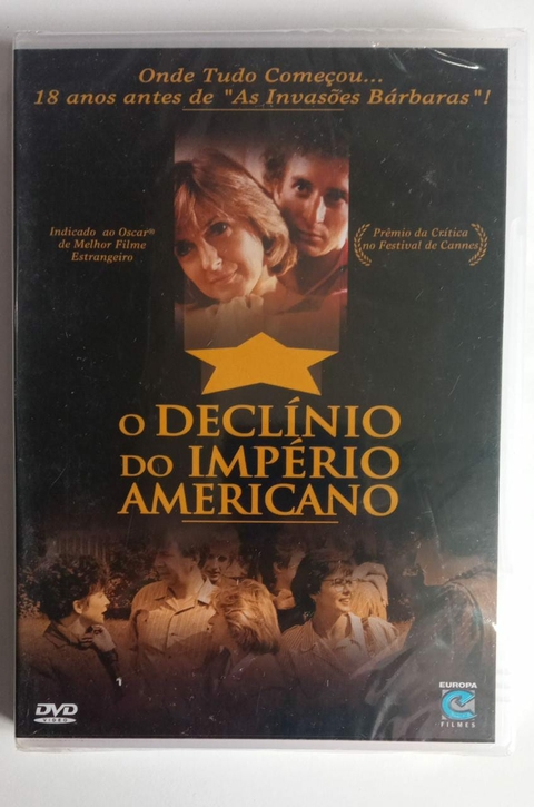 DVD - O DECLÍNIO DO IMPÉRIO AMERICANO - LACRADO