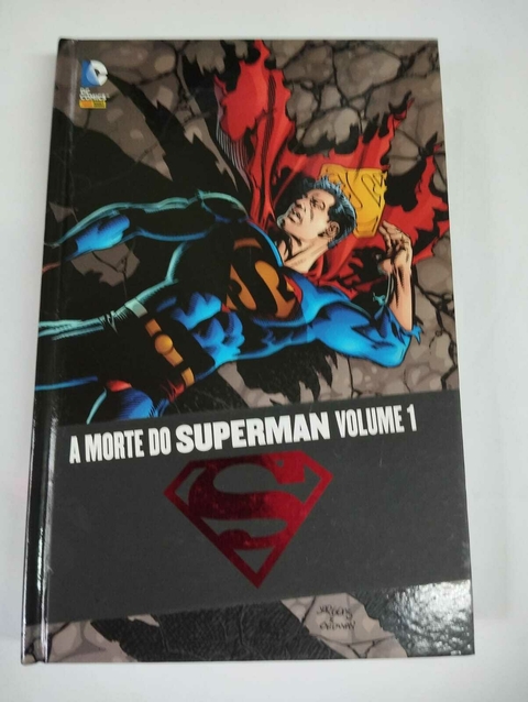 Hq - A Morte Do Superman 2 Volumes - Capa Dura - Dc Comics
