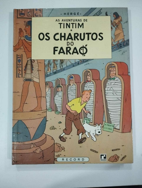 Hq - Os Charutos Do Faraó - Coleção As Aventuras De Tintim - Herege