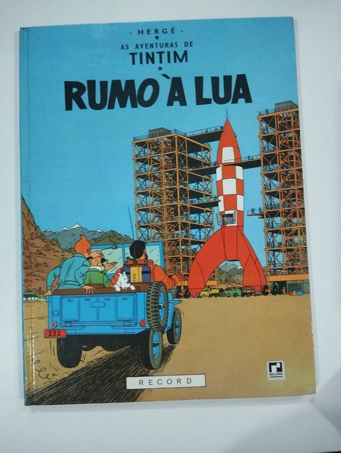 Hq -Rumo A Lua - Coleção As Aventuras De Tintim - Herege