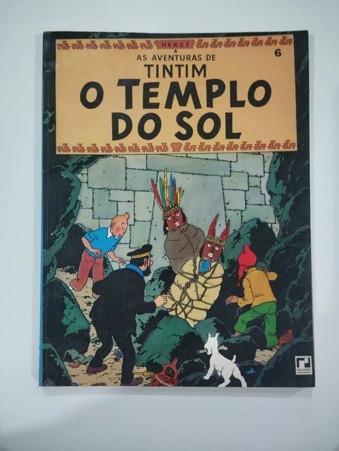 Hq - O Templo Do Sol - Coleção As Aventuras De Tintim - Herege