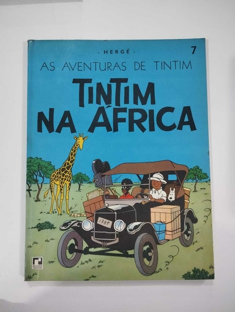 Hq - Tintim Na África - Coleção As Aventuras De Tintim - Herege