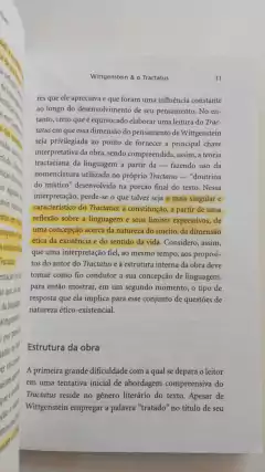 Wittgenstein E O Tractatus - Edgar Marques - comprar online