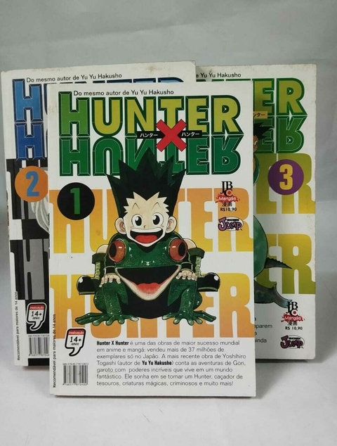 Manga - Hunter X Hunter 1,2 E 3 - Yoshihiro Togashi - comprar online