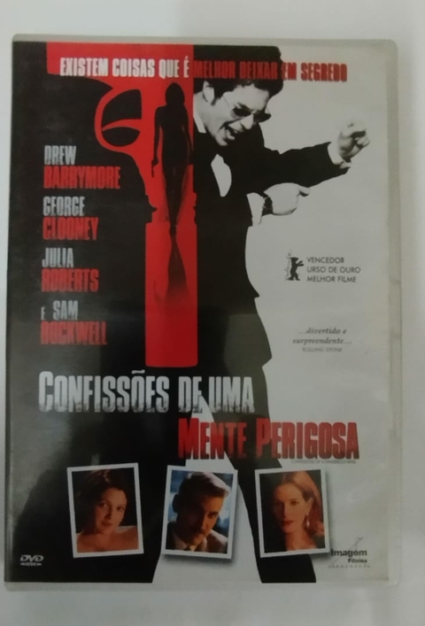 DVD -CONFISSÕES DE UMA MENTE PERIGOSA