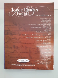 Dvd - JORGE DURIAN - Passerá na internet