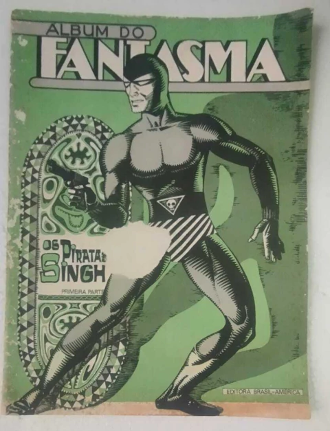 Hq - Album Do Fantasma - Os Piratas Singh - Parte 1 - Lee Falk - Des. Ray Moore - comprar online
