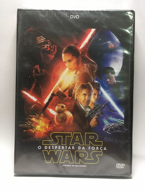 DVD - STAR WARS - O DESPERTAR DA FORÇA - LACRADO