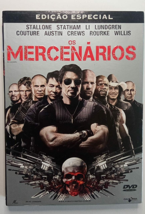 DVD - Os Mercenários - Edição Especial Com Luva - 2 Discos