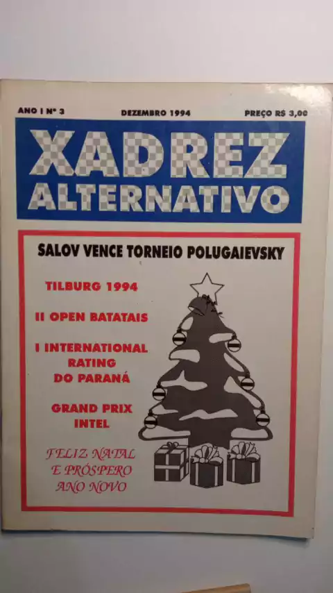 Ano 1 Nº 3 - Solov Vence Torneio Polugaievsky - Revista Xadrez Alternativo