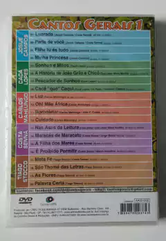 DVD - CANTOS GERAIS 1 - LACRADO - comprar online