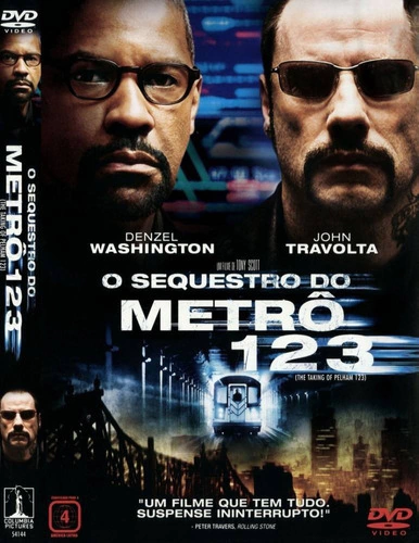 Dvd - O Sequestro Do Metrô 123 - Lacrado
