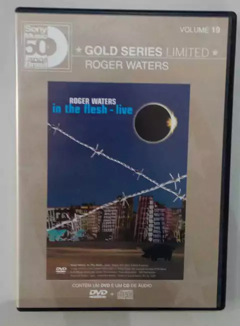 DVD - ROGER WATERS - IN THE FLESH LIVE - DUPLO - GOLD SERIES