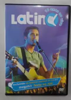 DVD - LATINO - 10 ANOS AO VIVO