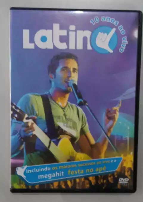 DVD - LATINO - 10 ANOS AO VIVO