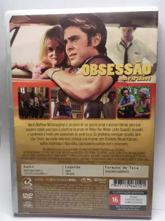 DVD - OBSESSÃO - COM NICOLE KIDMAN E ZAC EFRON - comprar online
