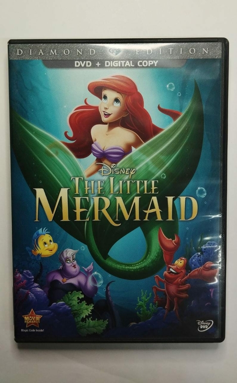 DVD - A Pequena Sereia (Inglês, Francês e Espanhol)