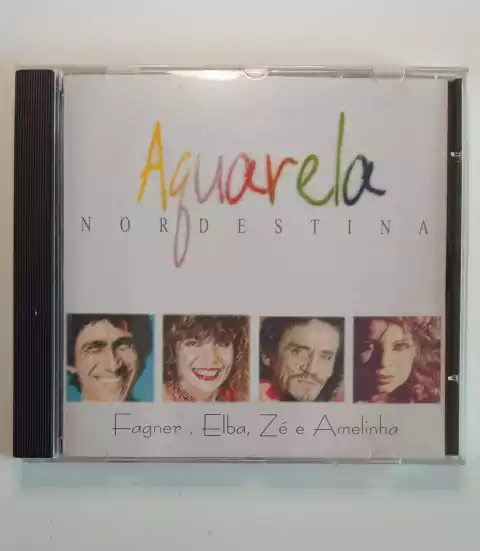 Cd - Aquarela Nordestina Fagner, Elba, Zé Ramalho e Amelinha