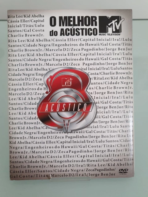Dvd - O Melhor Do Acústico MTV