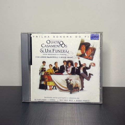 CD - Trilha Sonora Do Filme: Quatro Casamentos & Um Funeral