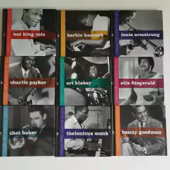 CD - COLEÇÃO FOLHA CLASSICOS DO JAZZ - COMPLETA - 20 CDS na internet