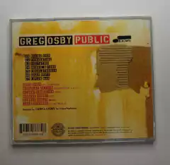 Cd - Greg Osby - Public - comprar online