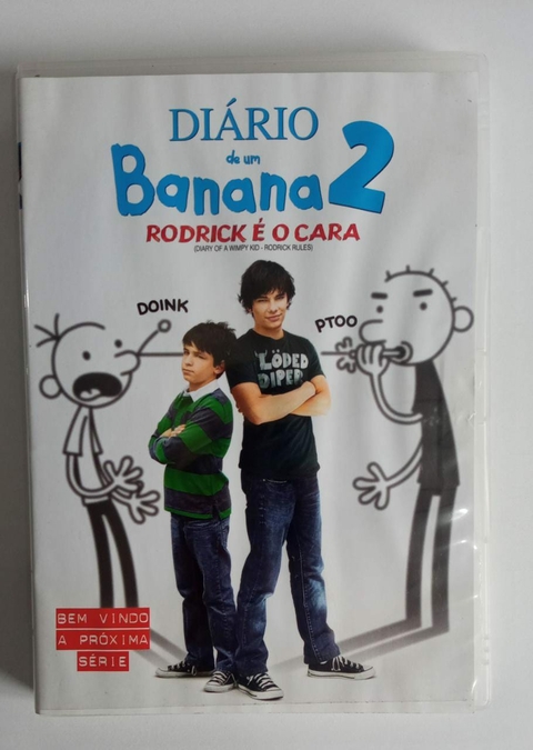 DVD - DIÁRIO DE UM BANANA 2 - RODRICK É O CARA
