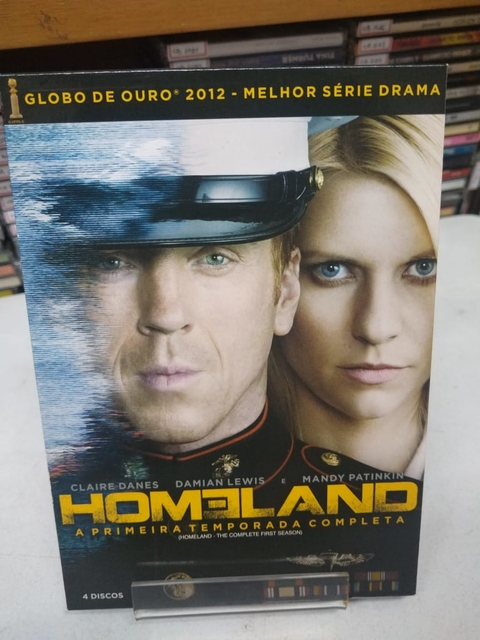 Dvd - HOMELAND 1ª TEMPORADA COMPLETA