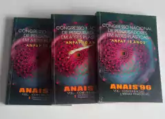 Anais 96 - 3 Volumes - Congresso Nacional De Pesquisadores Em Artes Plásticas - Anpap 10 Anos