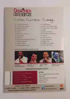 DVD - DEMONIOS DA GAROA VEM CANTAR COMIGO - EDIÇÃO ENVELOPE - comprar online