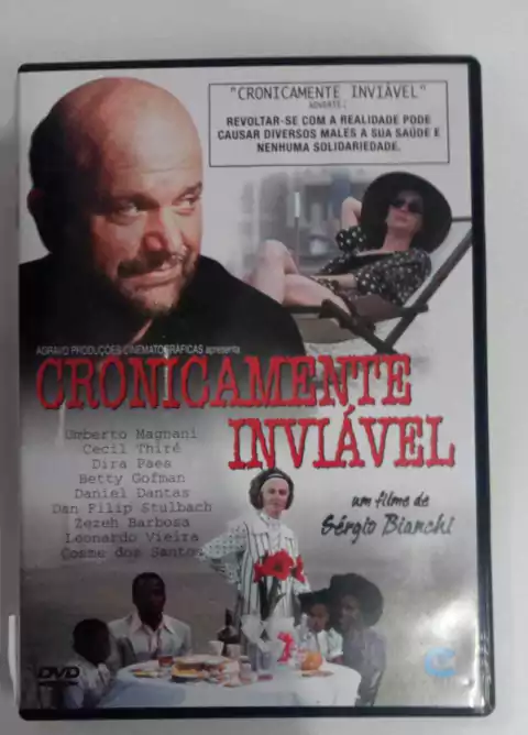 DVD - CRONICAMENTE INVIÁVEL