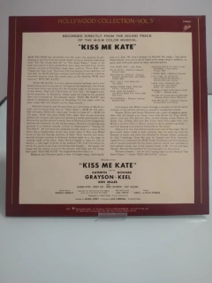 Lp - Kiss Me Kate - Kathryn Grayson, Howard Keel, Ann Miller - Sebo Alternativa
