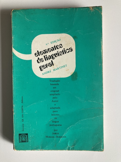 Elementos De Linguística Geral - André Martinet