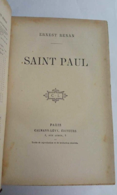 Saint Paul - Ernest Renan na internet