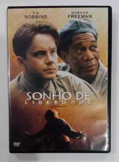 DVD - UM SONHO DE LIBERDADE - TIM ROBBINS E MORGAN FREEMAN