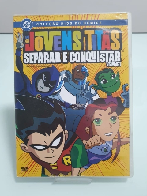 Dvd - Os Jovens Titãs Separar E Conquistar Volume 1
