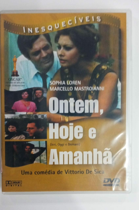 DVD - ONTEM, HOJE E AMANHÃ