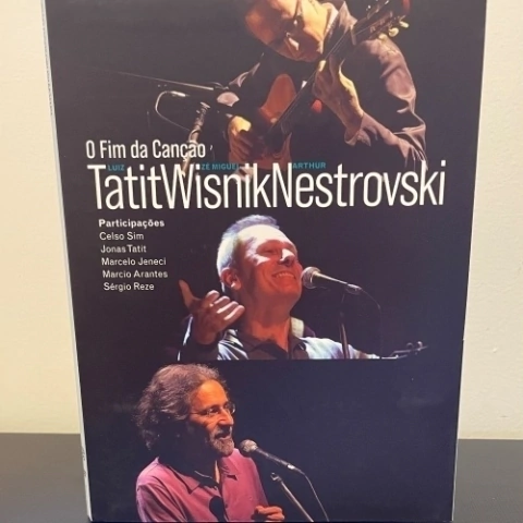 DVD - O Fim da Canção: Tatit, Wisnik, Nestrovski