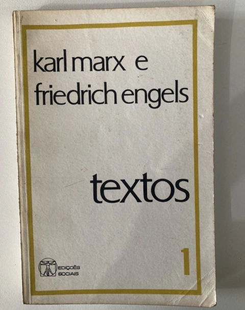 Textos Vol 1 - Karl Mrx E Friedrich Engels
