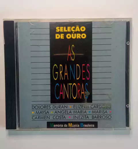 Cd - As Grandes Cantoras - Seleção de Ouro