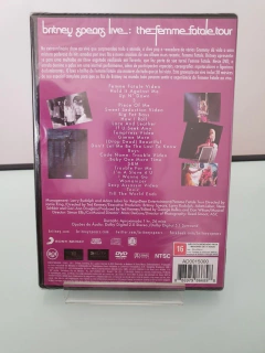 Dvd - Britney Spears – Live The Femme Fatale Tour - LACRADO - comprar online
