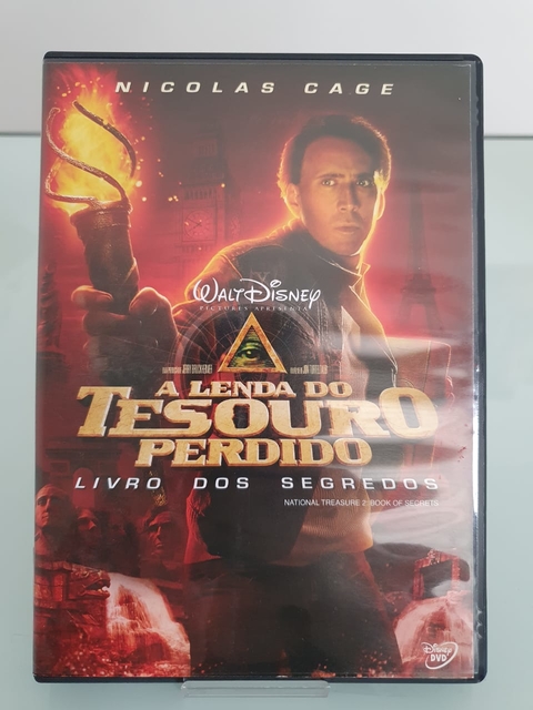 DVD - A LENDA DO TESOURO PERDIDO - LIVRO DOS SEGREDOS