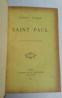 Saint Paul - Ernest Renan - loja online