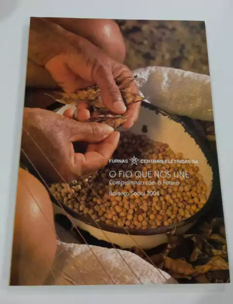 O Fio Que Nos Une - Compromisso Com O Futuro - Balanço Social 2004 - Furnas