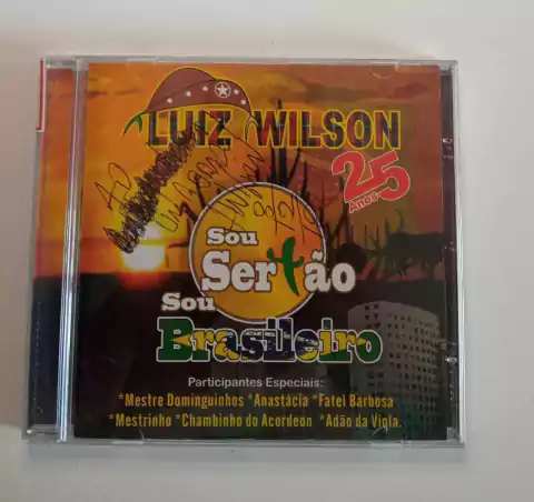 Cd - Luiz Wilson 25 Anos - Sou Sertão Sou Brasileiro