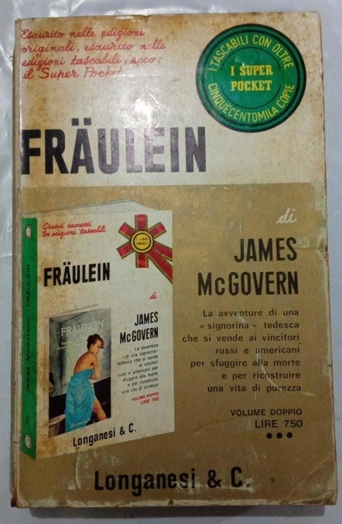 Romanzo Di James Mc Govern - Fräulein