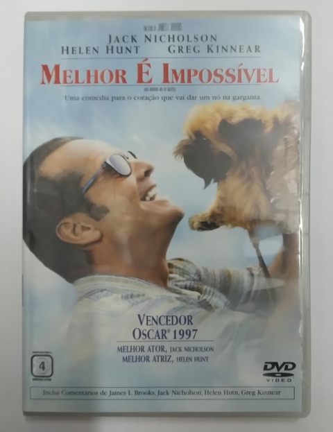 Dvd - MELHOR É IMPOSSÍVEL