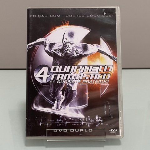 Dvd - Quarteto Fantástico e o Surfista Prateado